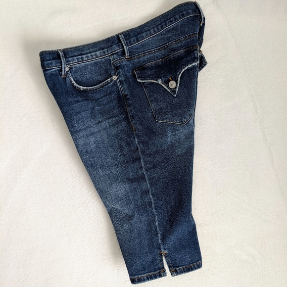 Hudson Shorts Knee Viceroy Denim Visalia Blue Five Pocket Style Zip Fly 30 NWOT - Picture 5 of 10